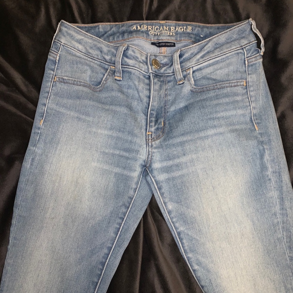 American Eagle 6 Long Skinny Jeans